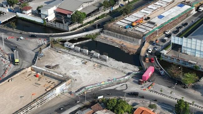 Hutama Karya Laporkan Progres Pembangunan Tol Semarang Demak Paket 1A Capai 64,2 Persen