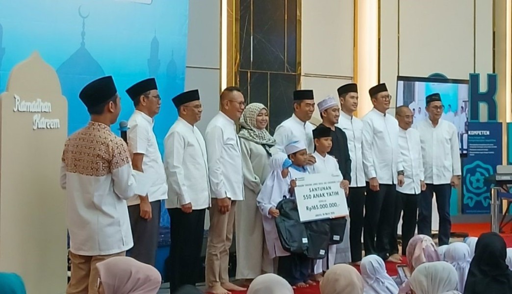 Semarak Ramadhan 1447 H, Askrindo Salurkan Santunan Rp550 Juta untuk 550 Anak Yatim