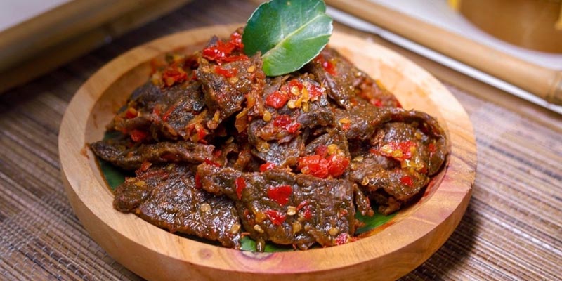 Resep Dendeng Daging Sapi Balado Pedas Renyah Tidak Alot Praktis Ala Rumahan