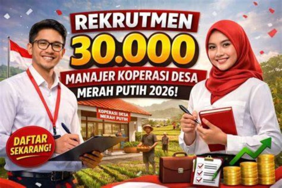 Hasil Akhir Seleksi Manajer Kopdes Merah Putih 2026, Cek di Sini!
