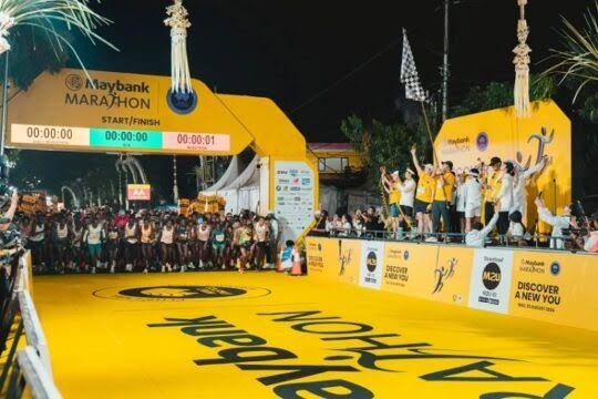 Maybank Marathon 2025 Meriah, Bali Jadi Magnet Dunia