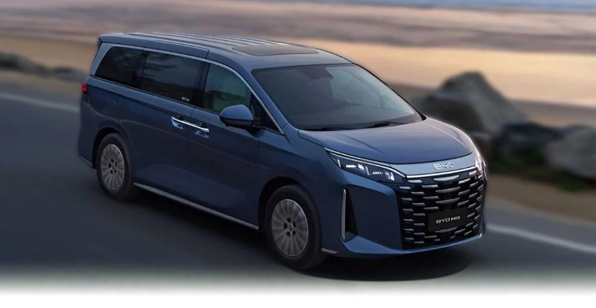 BYD M9 Siap Ramaikan Segmen MPV Premium