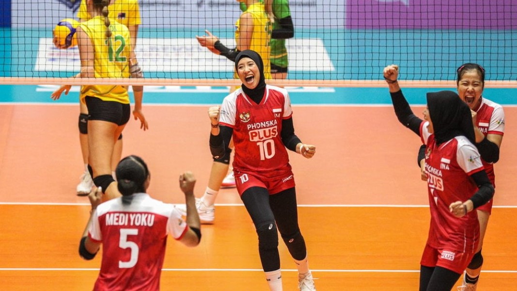 Tim Bola Voli Putri Indonesia Tumbangkan Mongolia 3 0 di AVC Nations Cup 2025: Tampil Berani dan Variatif