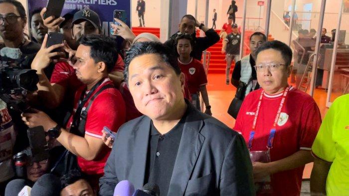 Dukungan Erick Thohir untuk Timnas
