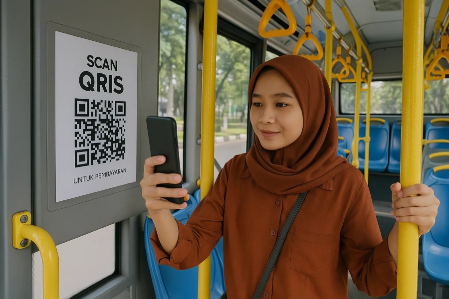 Bank Indonesia Dan QRIS Hadirkan BRT Hemat