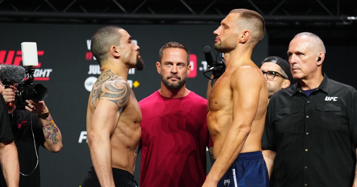 De Ridder Menang Tipis atas Whittaker di UFC Abu Dhabi