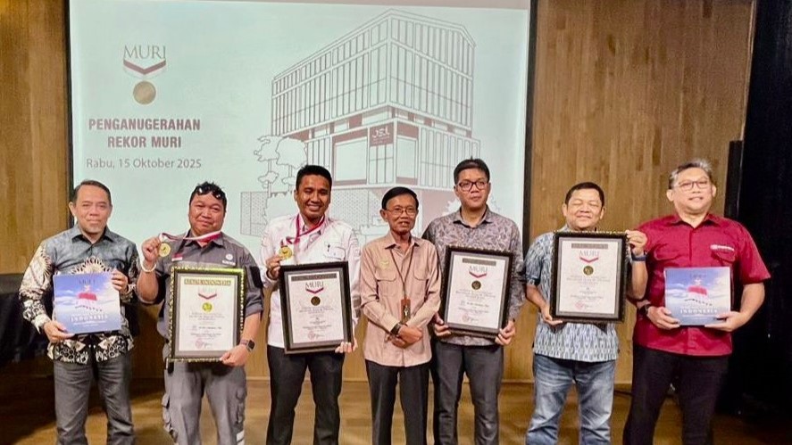 PT PP Raih Rekor Muri Bangun Masjid Terbesar Indonesia 2025