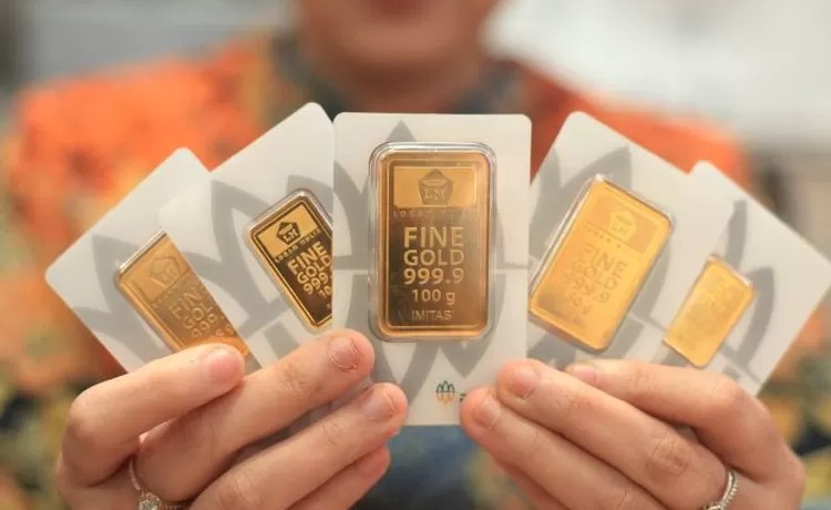 Pergerakan Harga Emas Antam Kembali Menguat di Pasaran