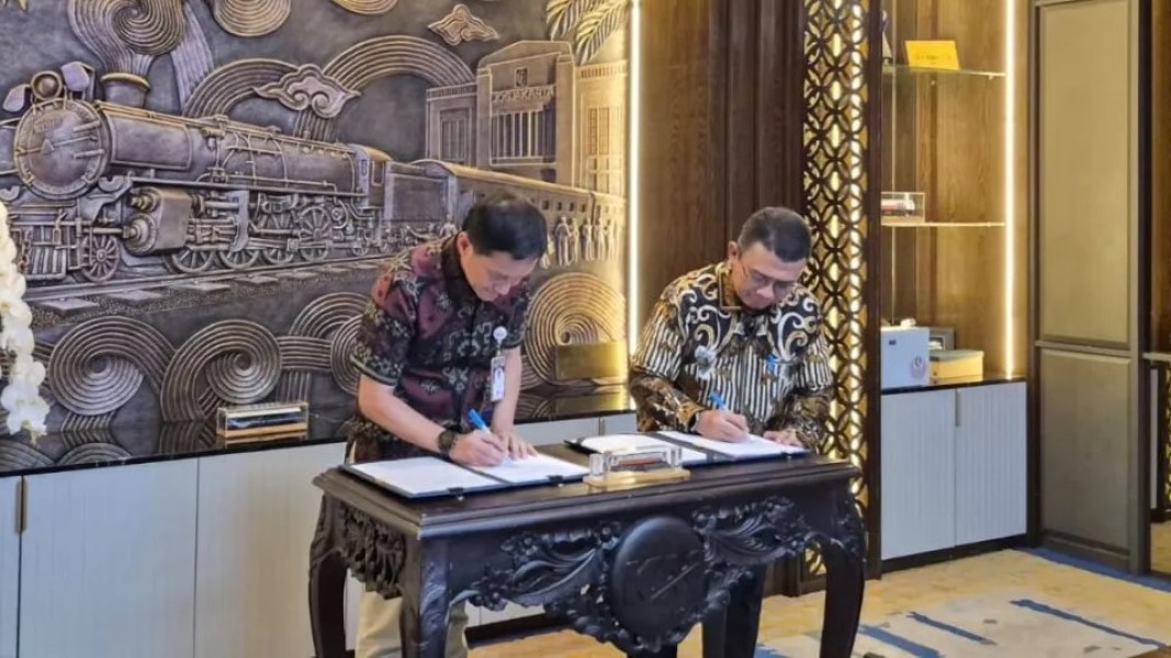 Sinergi Perumda Paljaya dan PT KAI Hadirkan Pengelolaan Air Limbah Terpadu di Stasiun