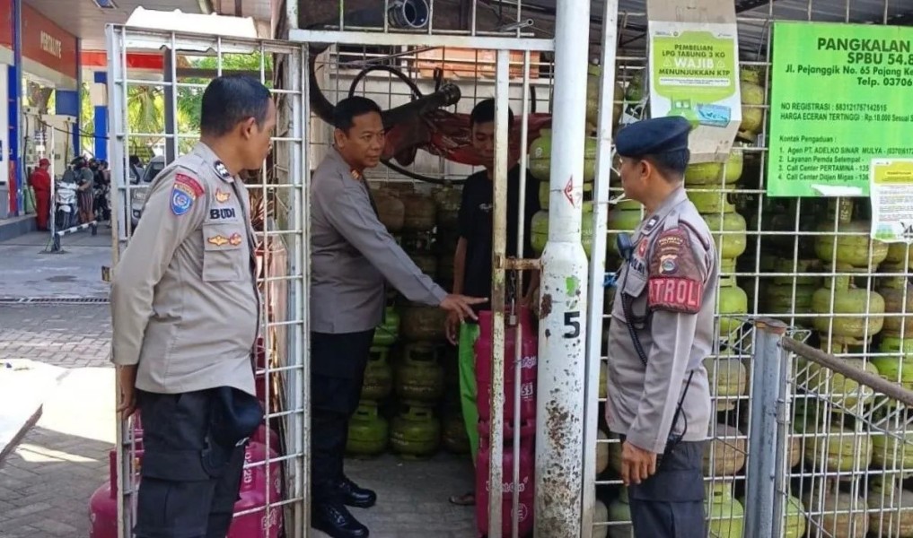 Polisi Tindak Cepat Keluhan Warga, Cek Distribusi dan Stok Elpiji 3 Kg di Mataram