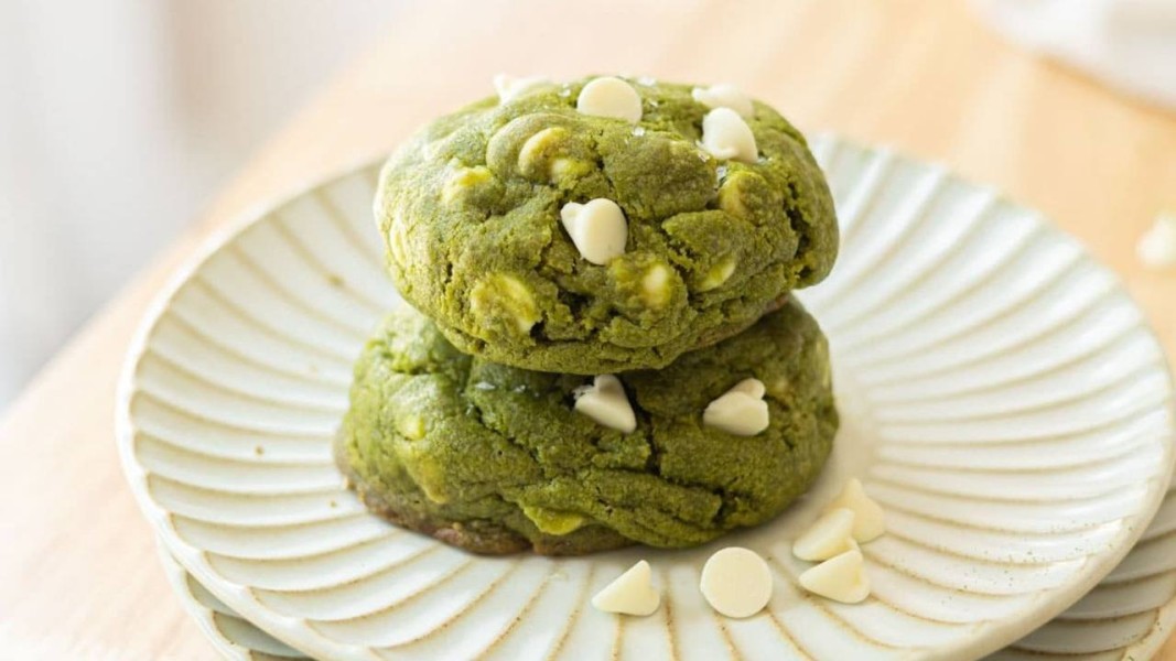 Resep Praktis Earl Grey Matcha Cookies, Kue Cantik dengan Tekstur Lembut Chewy