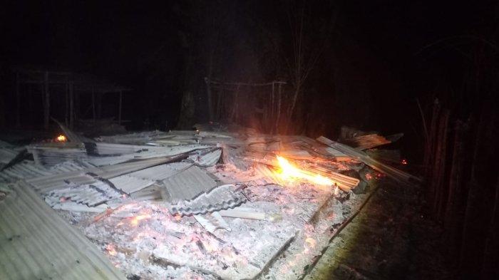Kebakaran Hebat Landa Rumah Warga di Peureulak Timur, Diduga Akibat Korsleting Listrik