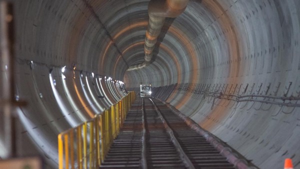Adhi Karya Bangun Terowongan MRT Terdalam RI