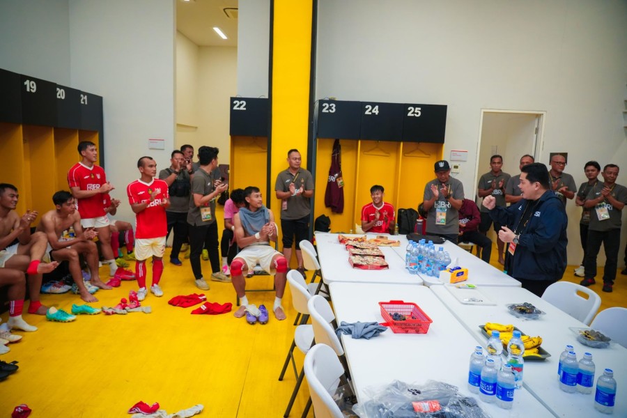 Pujian Erick Thohir untuk Mental Juang Pemain Liga Indonesia All Stars Meski Kalah