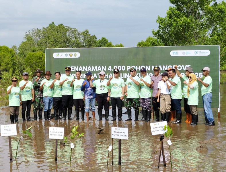Arkara Energi Tanam 4.000 Mangrove