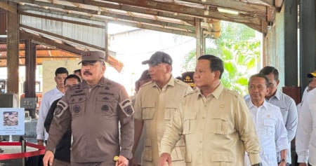 Prabowo Perintahkan TNI Kawal Jaksa Sita Lahan Sawit Ilegal