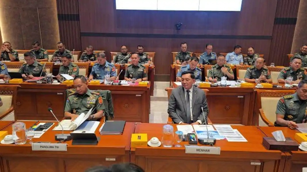 Menhan dan Panglima TNI Gelar Rapat Tertutup Tentang Strategi Pertahanan Nasional