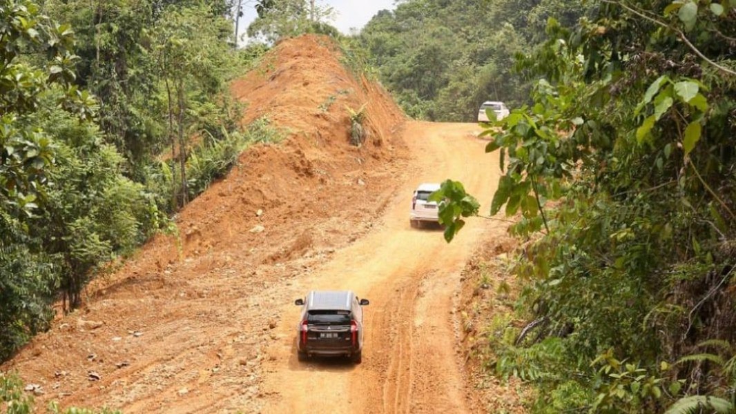 Kaltim–Kaltara Perkuat Infrastruktur Jalan Perbatasan