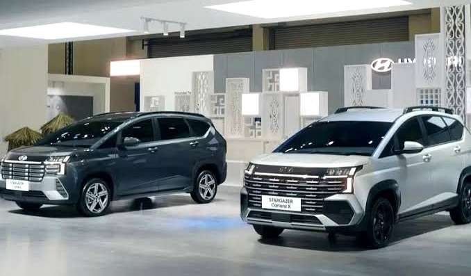 Hyundai Luncurkan Kendaraan Stargazer Cartenz dan Cartenz X di Bandung