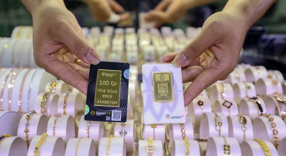 Update Harga Emas Pegadaian Galeri24 UBS Senin 17 November 2025