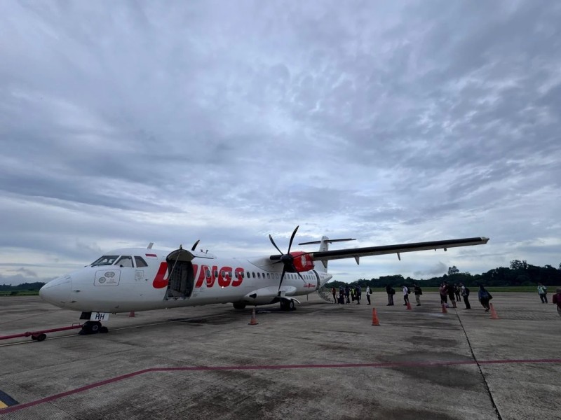 Wings Air ATR-72 Sambungkan Kembali Tanjung Selor dan Balikpapan Efisien