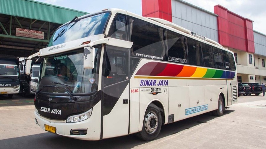 Jadwal Bus Sinar Jaya Layani Rute Wisata Pantai Selatan