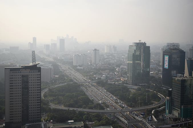 Pencemaran Udara Jakarta Memburuk Kendaraan dan Pabrik Jadi Kontributor Utama, KLHK Siapkan Sanksi Tegas