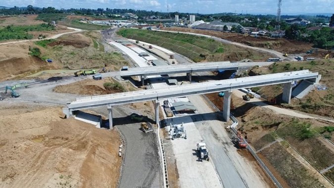 Proyek Tol Bocimi Seksi 3 Hampir Rampung