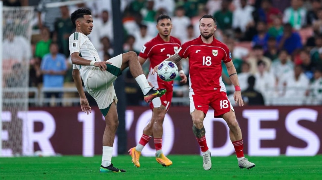 Timnas Indonesia Tetap Punya Peluang Lolos Meski Kalah 2-3 dari Arab Saudi