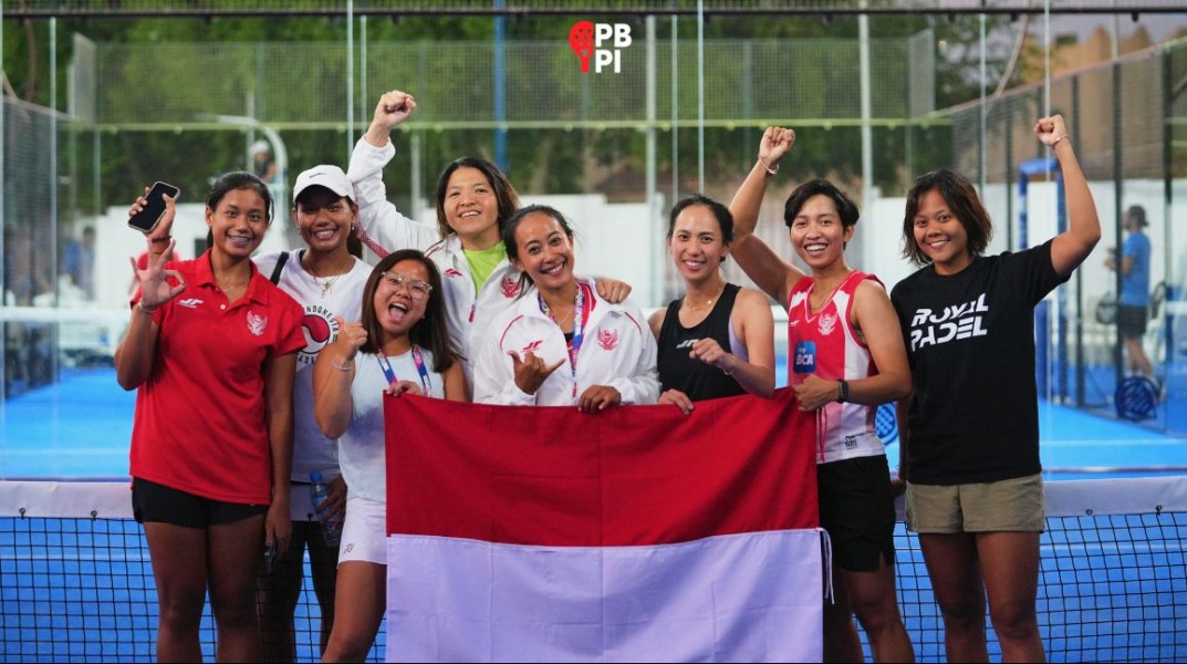 Timnas Padel Indonesia Tembus Perempat Final Piala Asia 2025