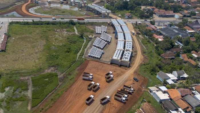 Proyek Tol Strategis Akses Patimban Capai Separuh Pembangunan Proyek Tol Strategis Akses Patimban Capai Separuh Pembangunan