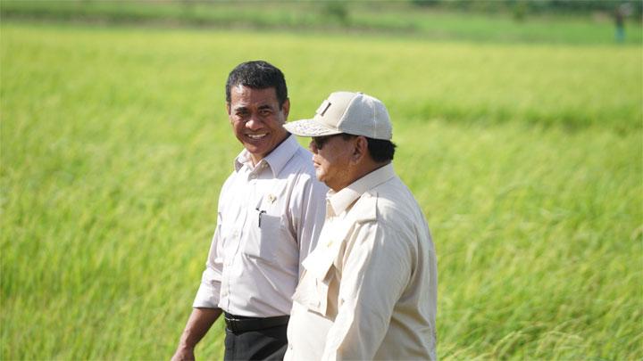 Prabowo Hadiri Panen Raya di 14 Provinsi, Kalsel Siap Tingkatkan Produksi Padi.