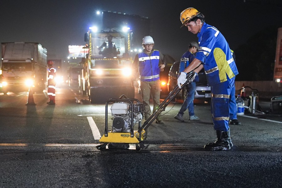 Jelang Mudik Lebaran 2026, Jasa Marga Kebut Perbaikan Jalan Tol