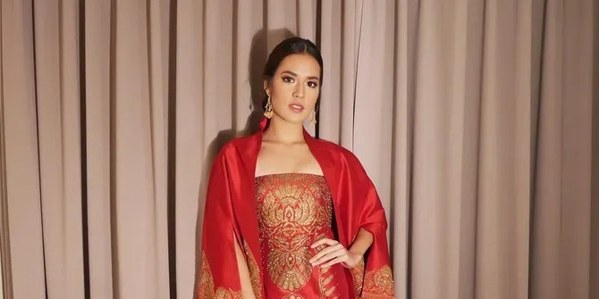 Pesona Raisa Memukau dalam Balutan Dress Elegan Cantik Paripurna