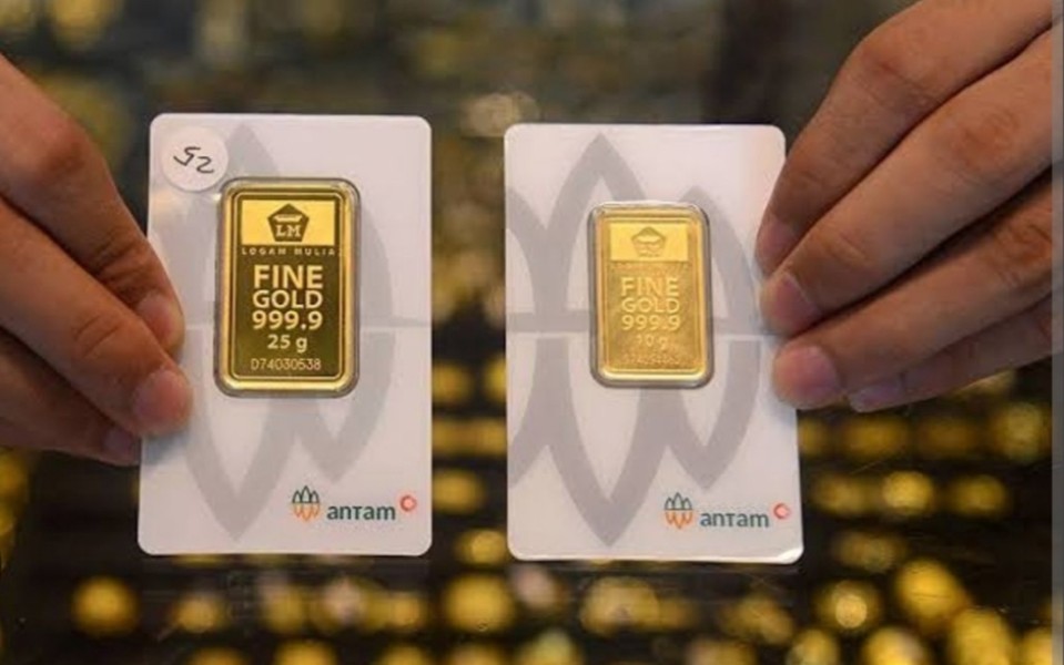 Harga Emas Antam Pegadaian Menguat Seiring Sentimen Pasar di Awal Tahun