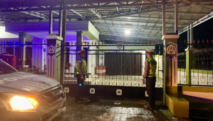 Jaga Keamanan Saat Mudik Lebaran, Satlantas Polres Bartim Gencarkan Patroli Rumah Kosong di Komplek Perumahan