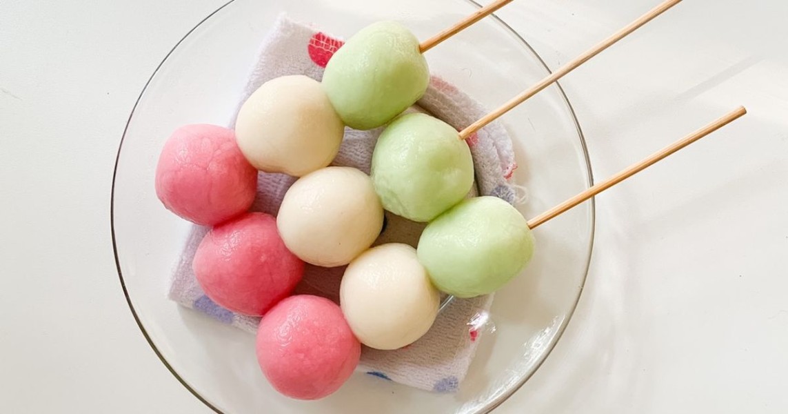 Hanami Dango Khas Jepang yang Chewy dan Estetik, Ide Dessert Cantik dengan Proses Simpel di Rumah