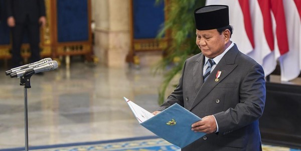Prabowo Subianto Lantik Menteri Baru Perkuat Kabinet