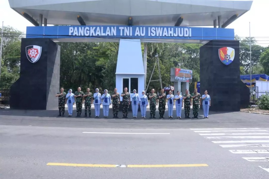 330 Pelajar Dibina Melalui Persami KKRI di Lanud Iswahjudi untuk SDM Unggul