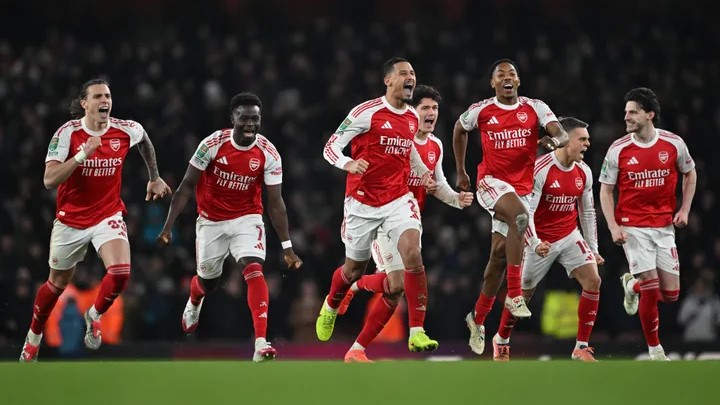 Arsenal Lolos Semifinal Piala Liga Inggris Usai Adu Penalti Sengit