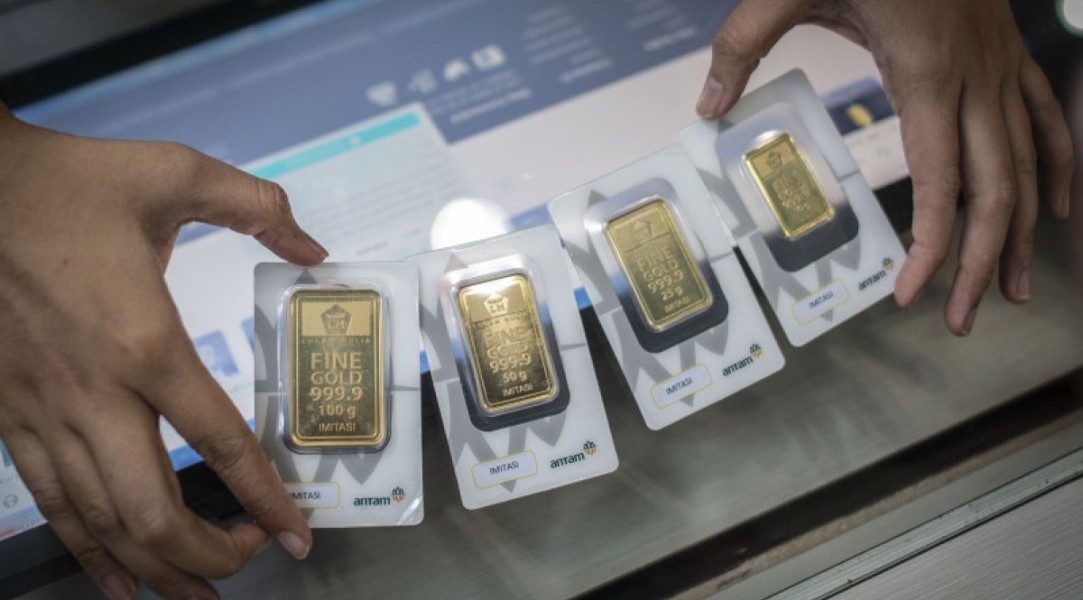 Harga Emas Antam Naik Rp5.000 di Tengah Lonjakan Pasar Global
