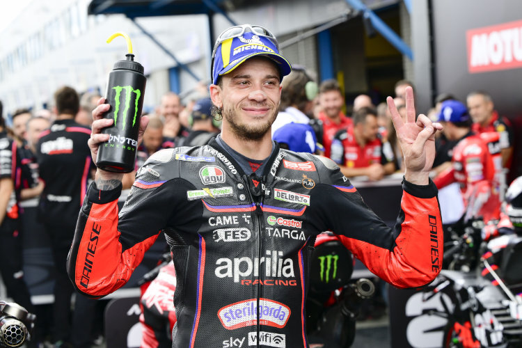 CEO Aprilia Pastikan Bezzecchi Baik Baik Saja Usai Insiden
