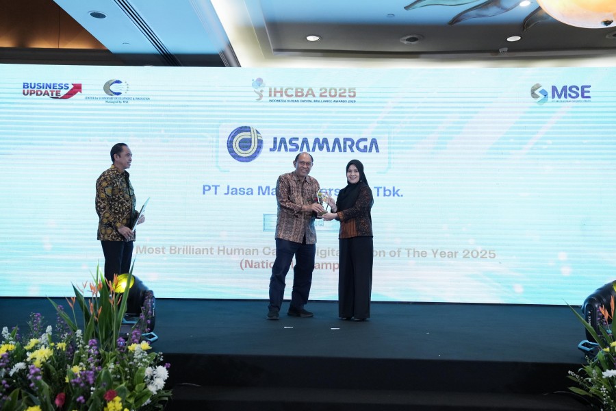Jasa Marga Tunjukkan Kepemimpinan Human Capital di Era AI dengan Dua Penghargaan Nasional