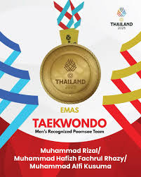 Emas Pertama Taekwondo Indonesia SEA Games 2025