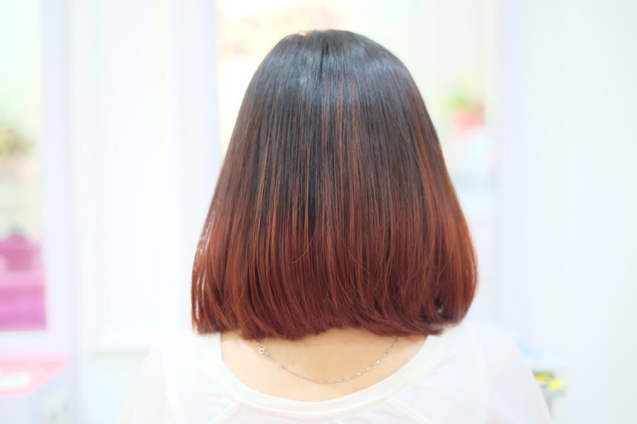 8+ Warna Rambut Ombre Pendek Paling Direkomendasikan