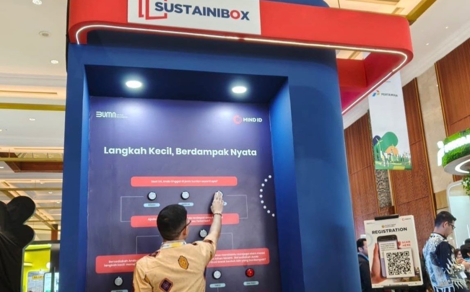 MIND ID Dorong Kesadaran Lingkungan Lewat Program Edukatif Sustainibox di Human Capital Summit 2025