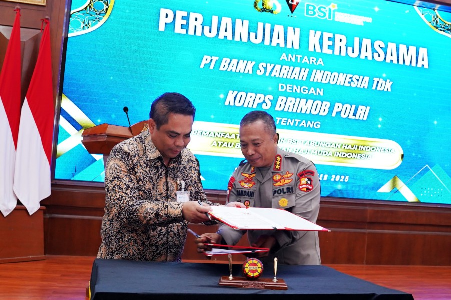 Perkuat Sinergi, BSI Dukung Program BRIMOB Berhaji Melalui Edukasi dan Layanan Tabungan Haji
