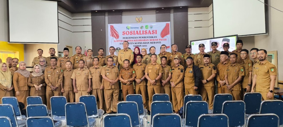 Pemkab Meranti Tuntaskan Pembentukan Koperasi di Semua Desa dan Kelurahan