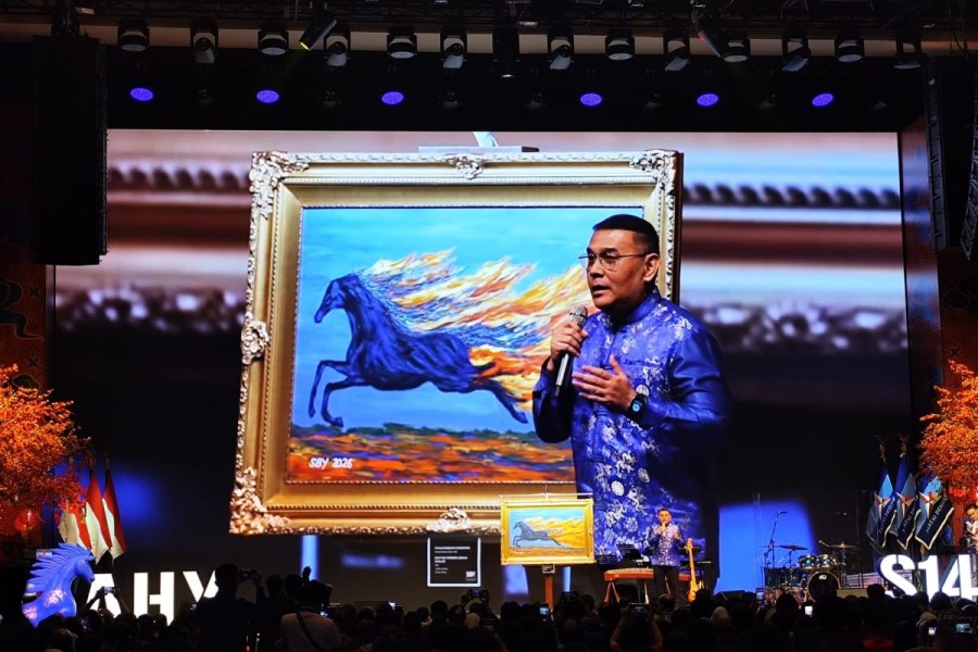 Fakta Lukisan Kuda Api SBY Terjual Rp 6,5 Miliar di Lelang Imlek