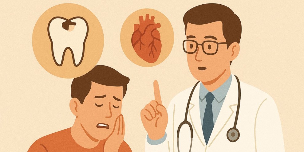 Dokter Jelaskan Bagaimana Sakit Gigi Bisa Memicu Risiko Serangan Jantung